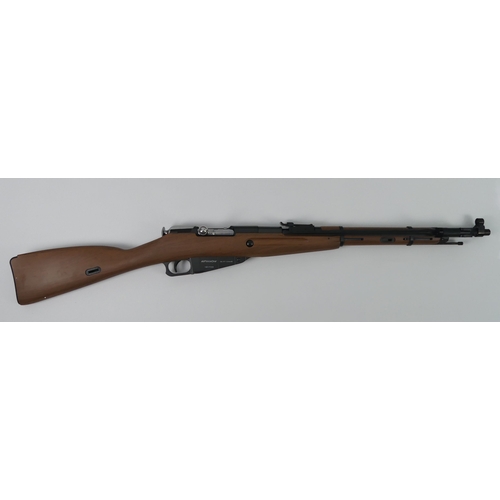 207 - Win Gun, Mosin Nagant CO2 bolt action rifle, .177 Cal. boxed with instructions and accessories. L102... 