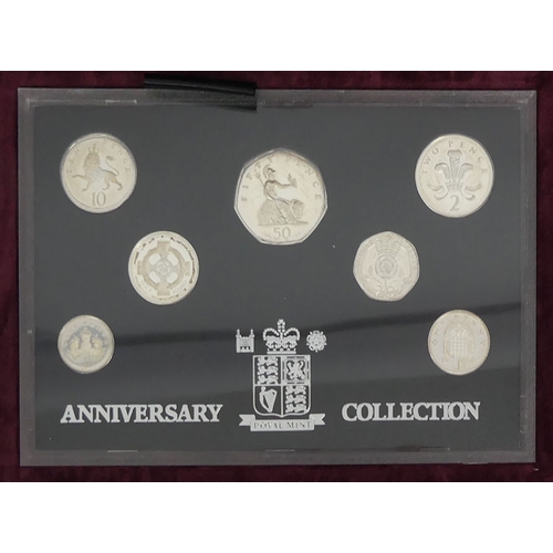 151 - Royal Mint 1996 silver proof, anniversary collection, limited edition presentation set.