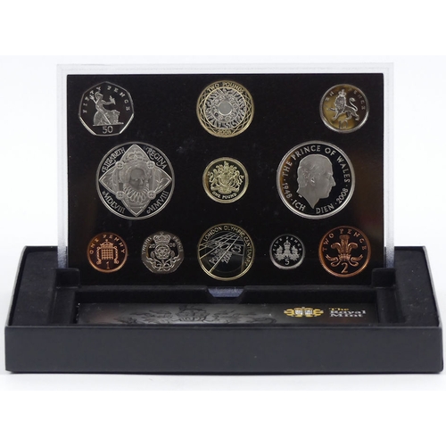 157 - The Royal Mint 2008 United Kingdom Proof Deluxe coin collection.