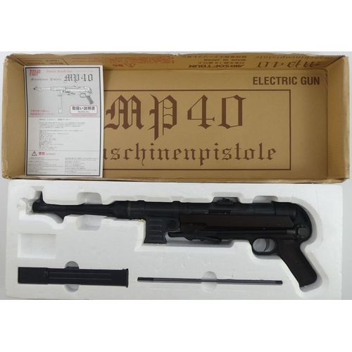 205 - Top MP40 Maschinen pistol electric airsoft gun, 60cm.
No licence is required to purchase this item. ... 