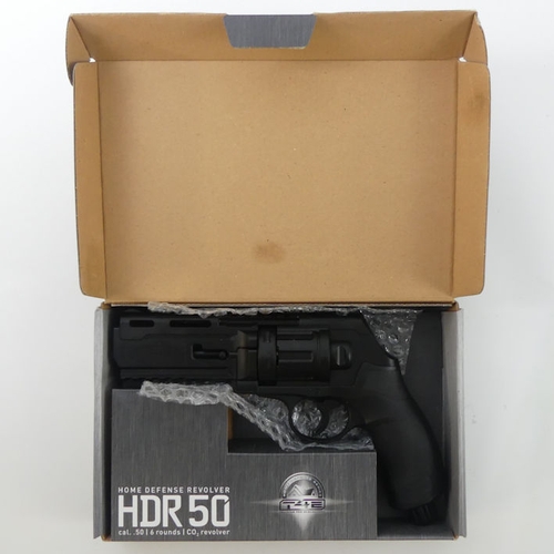 234 - An Umarex HDR50 Cal .50 T4E CO2 revolver, boxed, 22.5cm. 
No licence is required to purchase this it... 