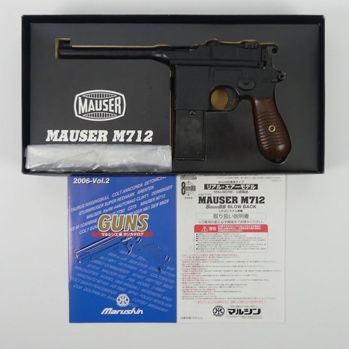 Marushin Mauser M712 Gas Blow Back GBB Pistol (8mm) | eHobby Asia
