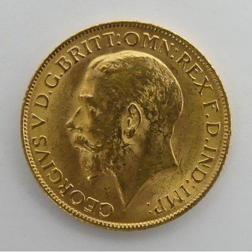 179 - George V 1913 gold full sovereign.