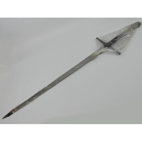 220 - John Barnett Ancient Warrior collection English two handled sword, 96cm, boxed.