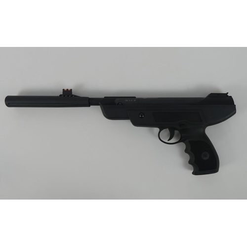 254 - SMK X526 Precision Break Barrel .22 air pistol boxed. 36 cm in length.