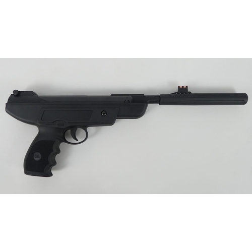 254 - SMK X526 Precision Break Barrel .22 air pistol boxed. 36 cm in length.