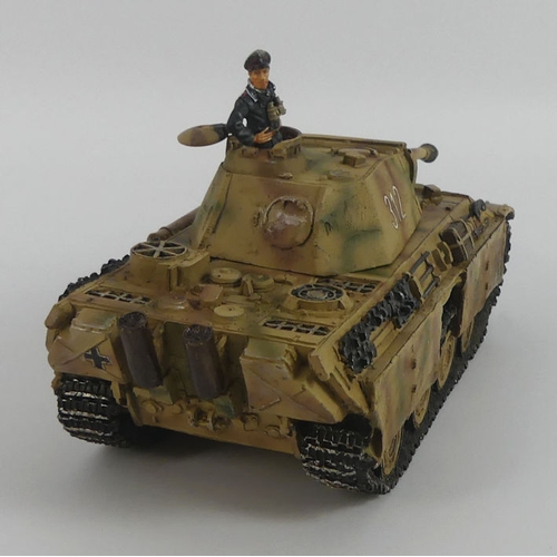 430 - A boxed King and Country Panther Tank. H11cm x L23cm