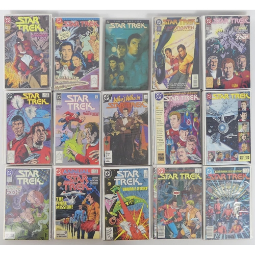 460 - Approximately one hundred and sixty American DC Comics 'Star Trek' from 1980's/90's, including issue... 