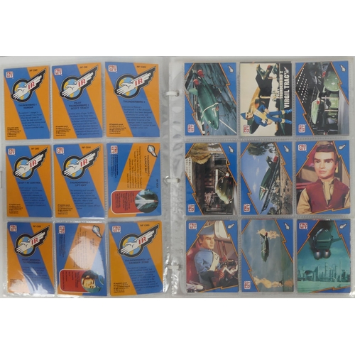 461 - Thunderbirds, The Official Pro Set FAB binder 100 set collectors cards.