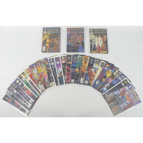 465A - Approximately forty Star Trek Deep Space Nine Comics, including Marvel and Malibu.