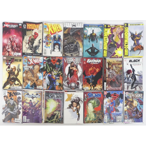 468 - Approximately one hundred and forty comics to include Batman, Ragman, Marvel Comics, Avengers, Xmen ... 