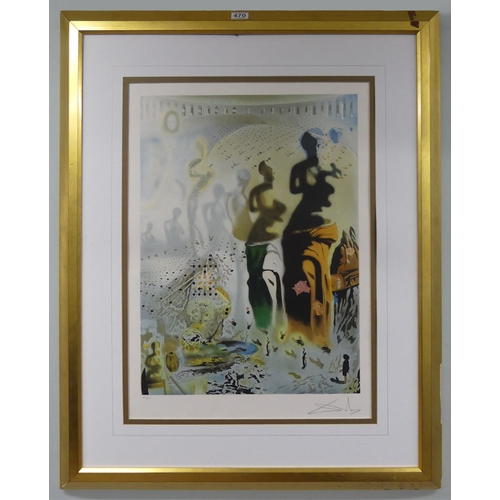 470 - Salvador Dali (1904-1989) limited edition lithograph 