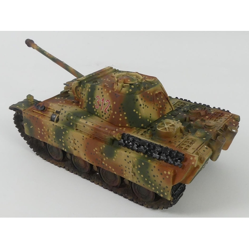 408 - A boxed King and Country Panther tank. H12cm x L29cm