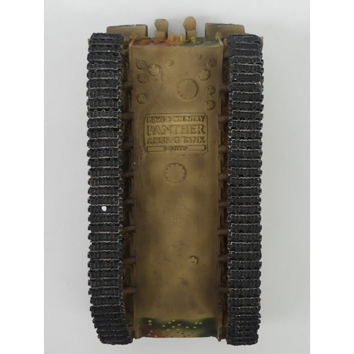 408 - A boxed King and Country Panther tank. H12cm x L29cm