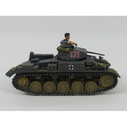 409 - A boxed King and Country Panzer tank.H8cm x L17cm