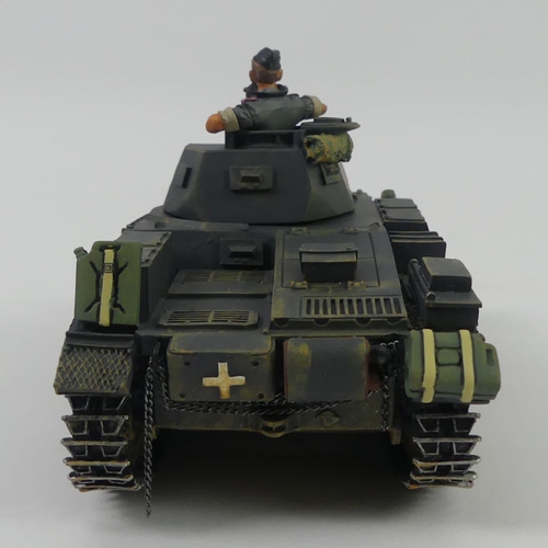 409 - A boxed King and Country Panzer tank.H8cm x L17cm