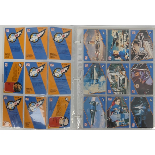 461 - Thunderbirds, The Official Pro Set FAB binder 100 set collectors cards.