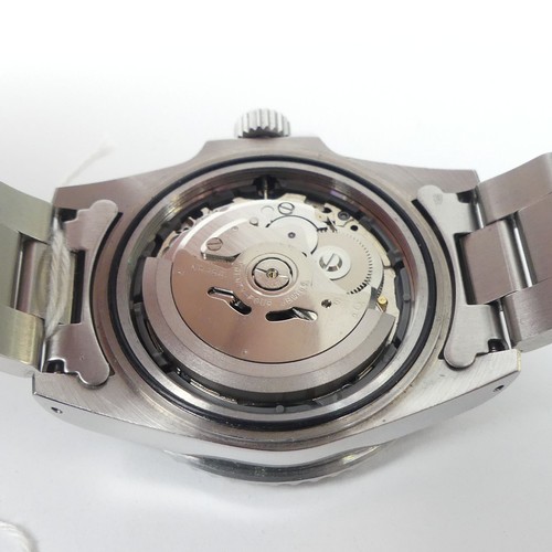 105A - Gents Seiko Automatic Prospex 200m professional stainless steel watch, 43mm. 
Condition report: In w... 