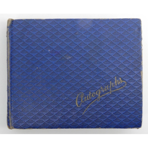 400 - A 1960's autograph book with signatures from bands of the time, including Fleetwood Mac, Peter and G... 