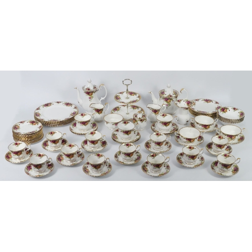 324 - Eight-one pieces of Royal Albert 