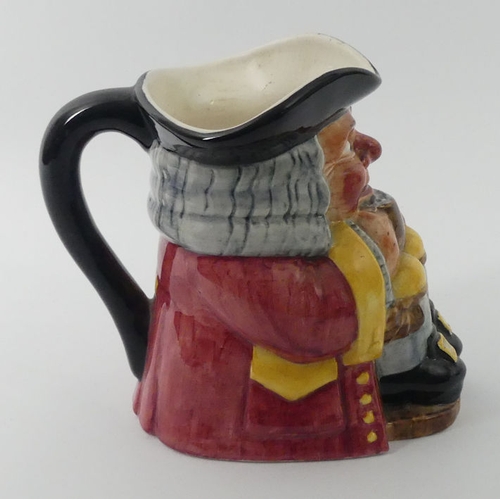 339 - A medium Clarice Cliff for Newport Pottery Toby Jug, marks to base, 17 cm.