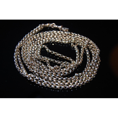 66 - 9ct. gold muff chain - 22 g