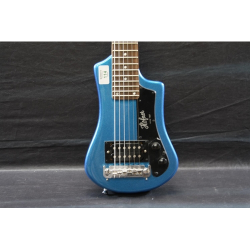 114 - Hofner Contemporary Series S travel guitar