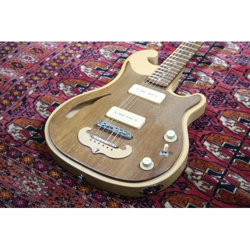 153 - Oak Guitars (local Manx business) Florenentine built in 2011 serial no. 011301P - beach chambered bo... 