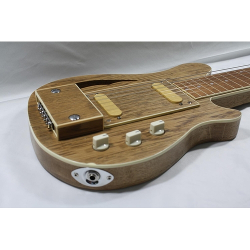 155 - Oak Guitars (Local Manx Business) Lap Steel built 2011 unique! - All oak construction with bound cha... 