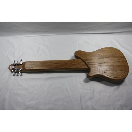 155 - Oak Guitars (Local Manx Business) Lap Steel built 2011 unique! - All oak construction with bound cha... 