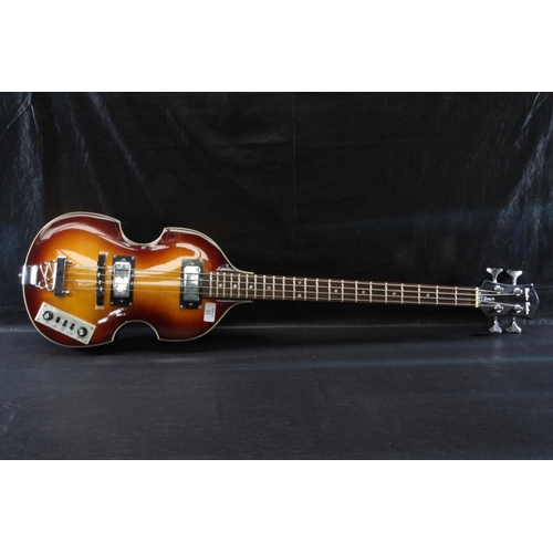 23 - Harley Benton V7 Series McCartney style four string base guitar