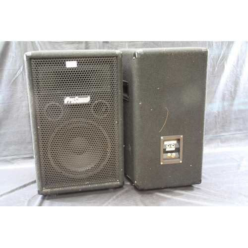 59 - Pair of Pro Sound passive PA speakers 150W