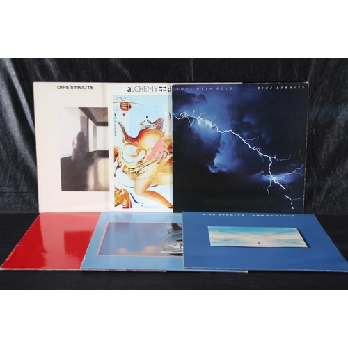 6 - Dire Straits - Self titled (9102021), Alchemy (Very 11), Love Over Gold (6359109), Making Movies (63... 