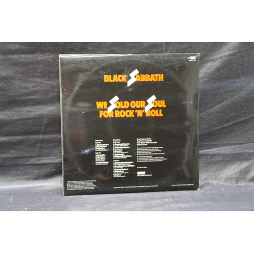 67 - Black Sabbath - We Sold our Soul for Rock 'N' Roll (NELD101) vinyl LP plus one