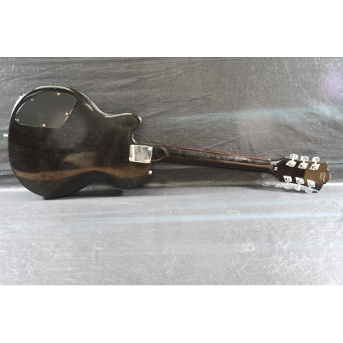 74 - DeArmond M-65 - electric guitar two humbucker pickups, three way toggle switch and chrome hardware -... 