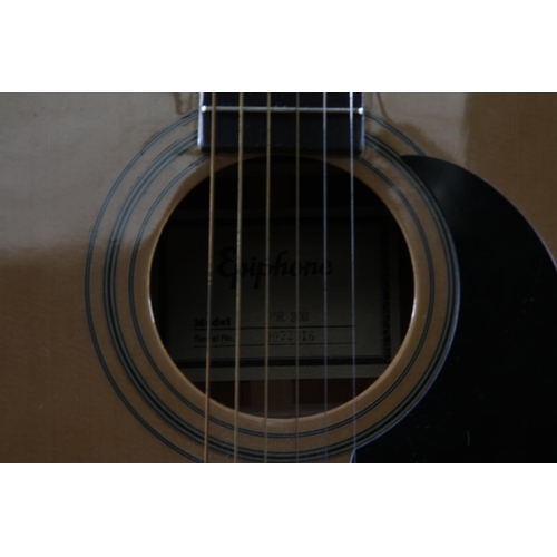 78 - Epiphone PR300 acoustic guitar with soft case