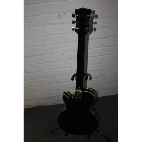 174 - Satellite Japanese made electric guitar - Les Paul style body, pair of Waterman humbucker pickups, t... 