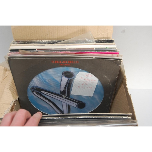 158 - Good boxes of assorted picture discs and coloured vinyl mostly 12