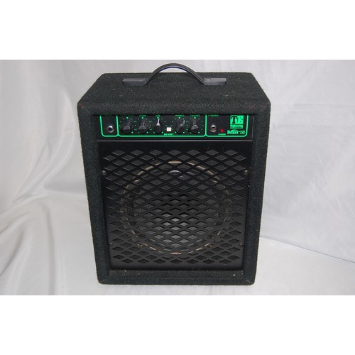 221 - Trace Elliot Boxer 15 black and green practice bass amplifier