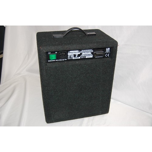 221 - Trace Elliot Boxer 15 black and green practice bass amplifier