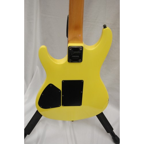 241 - 1994 yellow Ibanez S540 electric guitar with Ibanez case