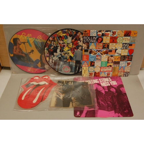 246 - Rolling Stones picture discs and coloured vinyl