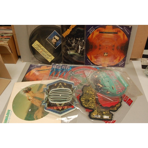 249 - Good collection of Rock, Heavy Rock and Metal picture discs and coloured vinyl