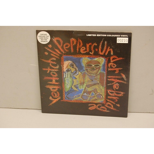 258 - Red Hot Chili Peppers - Under the Bridge (W0237) no. 00233 on blue limited edition vinyl