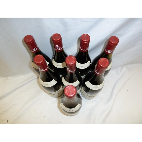 35 - Eight bottles of 1995 Chateauneuf du pape Chanson Pere & Fils (little ullage)