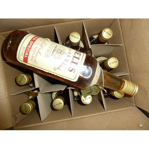 60 - A case of twelve 75 cl bottles of Bells Scotch Whisky (little ullage)