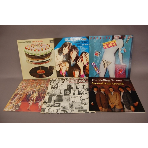 29 - Seventeen Rolling Stones LPs including No.2 (LK4661), After Math (SKL4786), Beggars Banquet (SKL4955... 