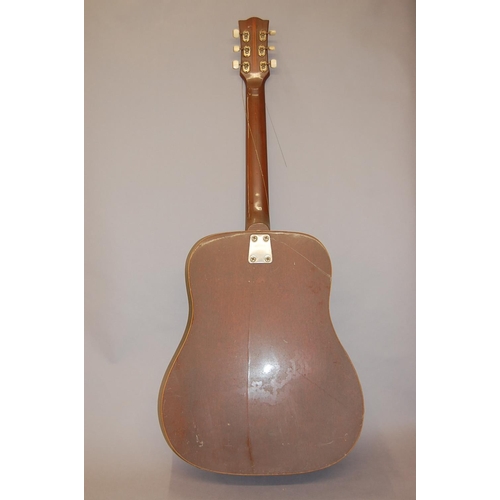 102 - Italian? EKO six string acoustic guitar -needs attention