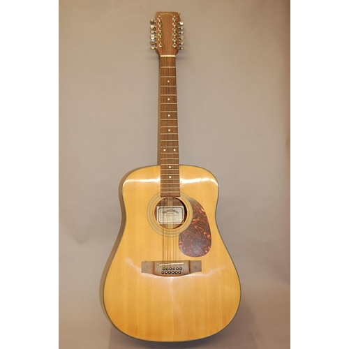 103 - Sigma guitars acoustic twelve string guitar - DM12-2