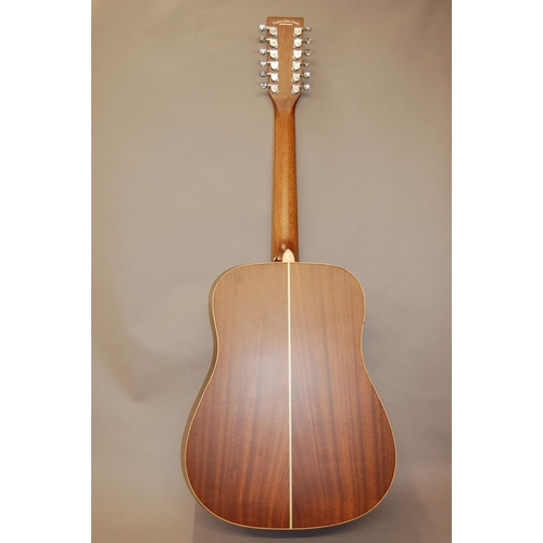 104 - Tanglewood Evolution TW28/12 acousti 12 string guitar - together with soft carry case